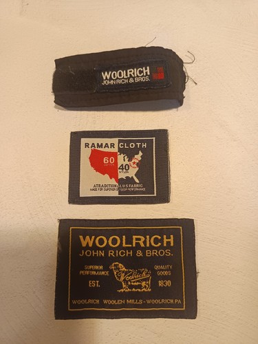 Kit etichette woolrich - kit,