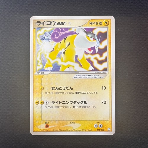 Pokemon japanese raikou - pokemon,