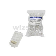 Connettore RJ45 Cat5e 8P8C Plug cavo Rete ethernet Lan 20 50 100 pezzi
