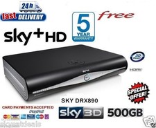 SKY HD BOX + HD BOX 500GB AMSTRAD DRX890C 3D PRONTO SU RICHIESTA