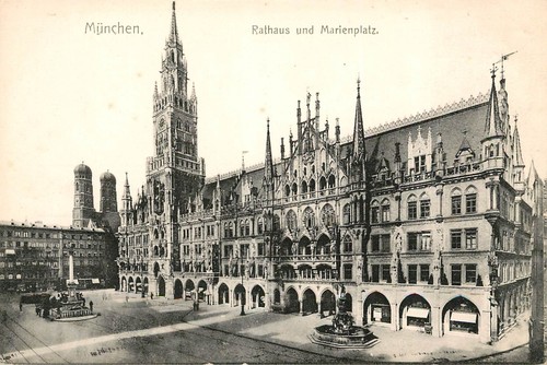 Germany munich rathaus - rathaus, &