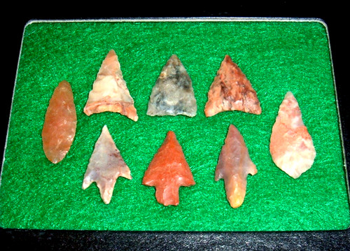 Punti neolitici colorati - neolitici,
