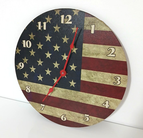 Orologio muro america usa - america,