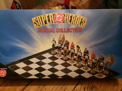 Superheroes chess set - chess,