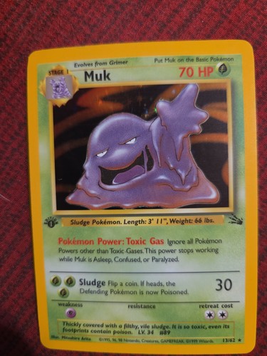 Pokemon muk edizione - muk, 13/62