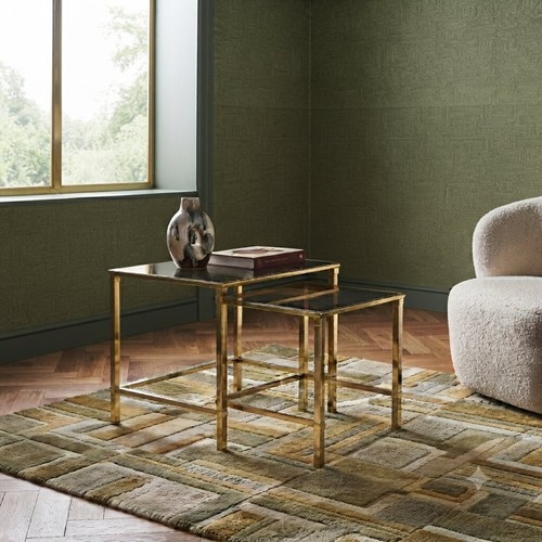 Tavolini nido vintage ottone - tavolini,