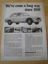 PEUGEOT 504 WE'VE COME A LONG