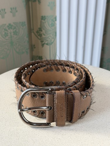 Cintura prada vintage pelle - prada, in