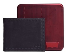 Portafoglio uomo Levis pelle