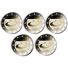 2 € EURO COMMEMORATIVO GERMANIA 2025  SAARLAND - 5 ZECCHE - FDC