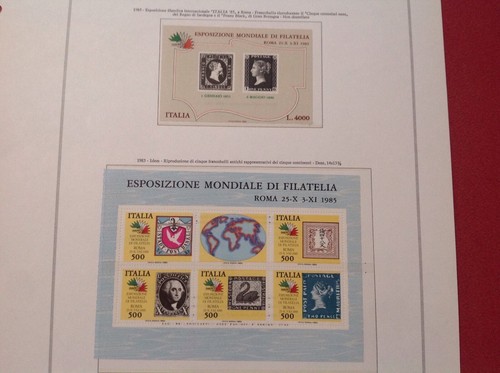 Lotto tre foglietti - di,