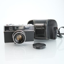 Fotocamera a telemetro Mamiya Super Deluxe 35 mm obiettivo 48 mm f/2 pellicola vintage Giappone