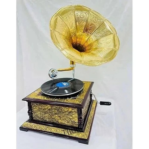 Grammofono hmv vintage - grammofono,