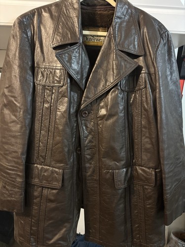 Giacca pelle foderata cappotto