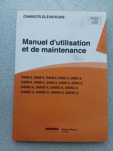 Manuel utilisation maintenance - utilisation,