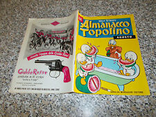 ALMANACCO TOPOLINO 1958 N.8 MONDADORI WALT DISNEY ORIGINALE OTTIMO