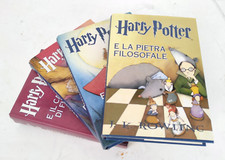Lotto 4 libri Harry Potter