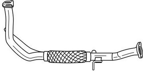 Tubo gas scarico per - 73, cv