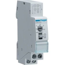 Hager EMN001 Relè temporizzatore luci scale Guida DIN 230 V