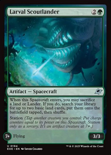 Larval scoutlander fetch - larval, (ex)