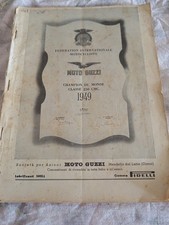 Raro Fascicolo Motociclismo SPECIALE  1949 espos. di Milano  Pag 142