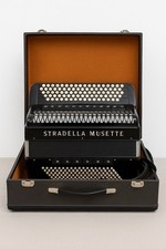 Fisarmonica a bottoni Stradella Musette – 120 bassi – 9+5 registri