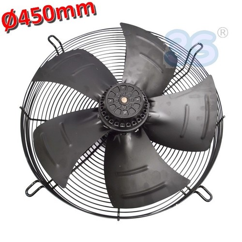 Ventilatore assiale aspirante
