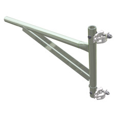 mensola a bandiera in acciaio