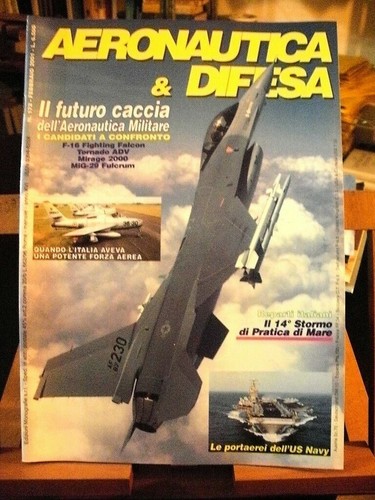 Rivista aeronautica difesa - aeronautica, e