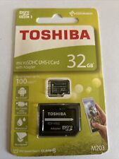 Scheda Di Memoria SD XC Toshiba 32 GB M203 U1 Classe 10 + Sd Generica 16 GB ?