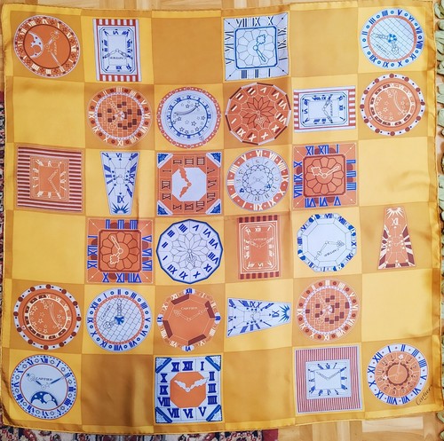 Foulard soie multicolore - en,