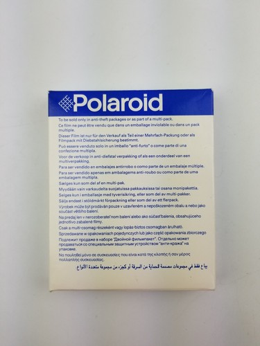 Vintage polaroid type 600 - type,