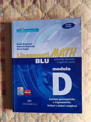 Lineamenti math blu modulo - blu,, d
