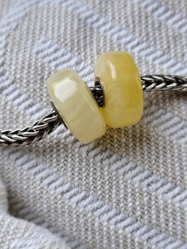 Trollbeads jade yellow - trollbeads,