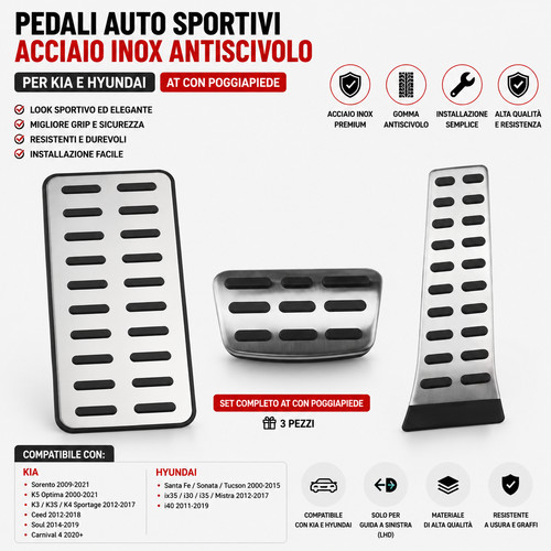 Pedali auto kia hyundai lhd - kia,