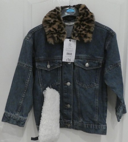 Giacca blu denim - giacca, collo
