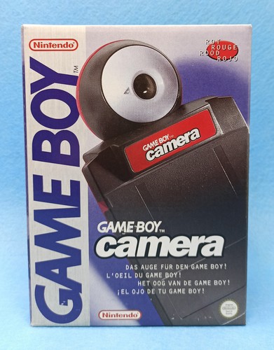 Nintendo game boy camera rossa - boy,