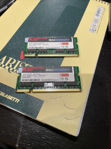 Memoria ram 2gb pc2 5300s - ram,
