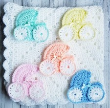 Coperta bambino all'uncinetto