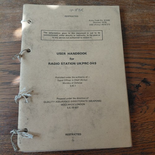 Clansman radio manual pair - manual,