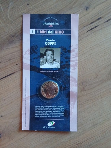Moneta ciclismo fausto coppi - fausto, i