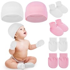  2 Sets Cappelli Bimba Berretto Neonato Appena Nati Tappi Per Bambini