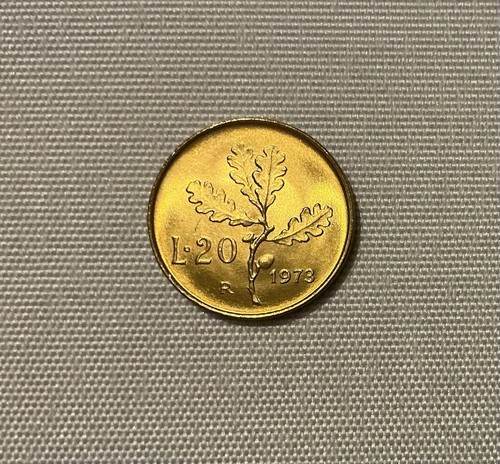 Repubblica italiana lire - 20,