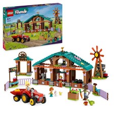 LEGO Friends 42617 Stazione di Raccolta per Animali della Fattoria - Playset con Animali - Nuovo