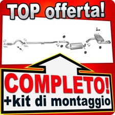Scarico Completo per VW GOLF 6