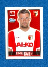 FUSSBALL BUNDESLIGA 2014-2015 Topps Figurina Sticker 12 - BAIER - AUGSBURG