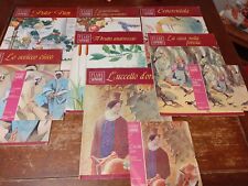 fiabe sonore - fratelli fabbri editore -1966 con 45 giri n° 10 16 18 21 25 28 53