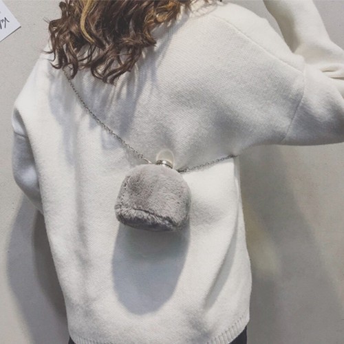Borsa donna pelliccia