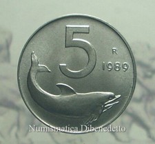 Repubblica 5 lire - -,