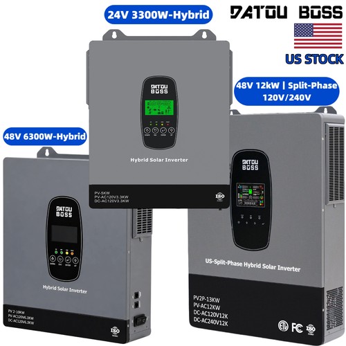 Solar hybrid inverter - hybrid, 24v3300w